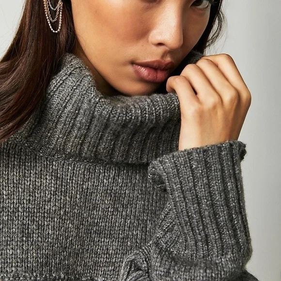 Free People Glacier Sweater Tan size Medium - Picture 5 of 12